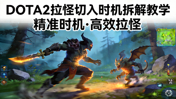 DOTA2拉怪切入时机拆解教学封面图